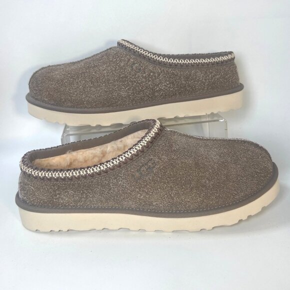 UGG Tasman Shaggy Suede Slippers Men Winter Shoes Size US12 - Picture 1 of 12